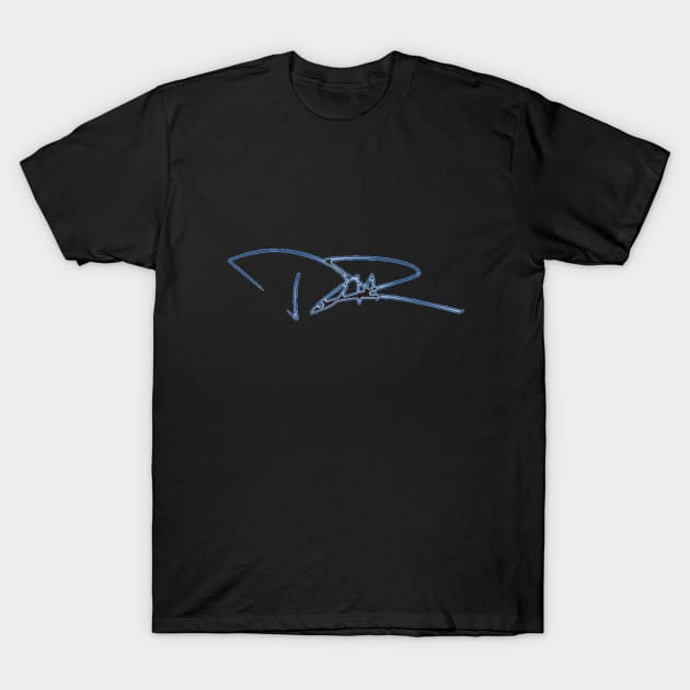 D2 Laser Logo T-Shirt by Mikhail Moriarti